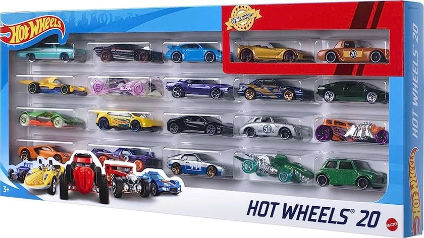 Hot Wheels H7045 20-Car Gift Pack