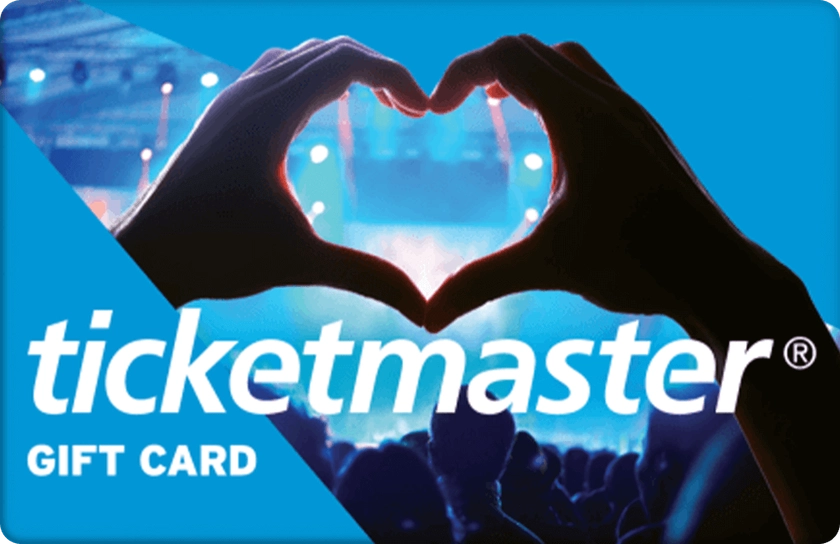 Ticketmaster Gift Card | Giftcard.co.uk