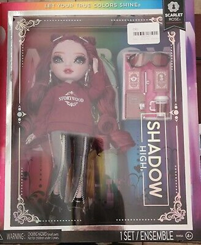 Shadow High SCARLET ROSE doll and accessories