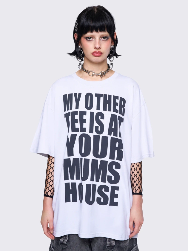 At Your Mum's White T-shirt