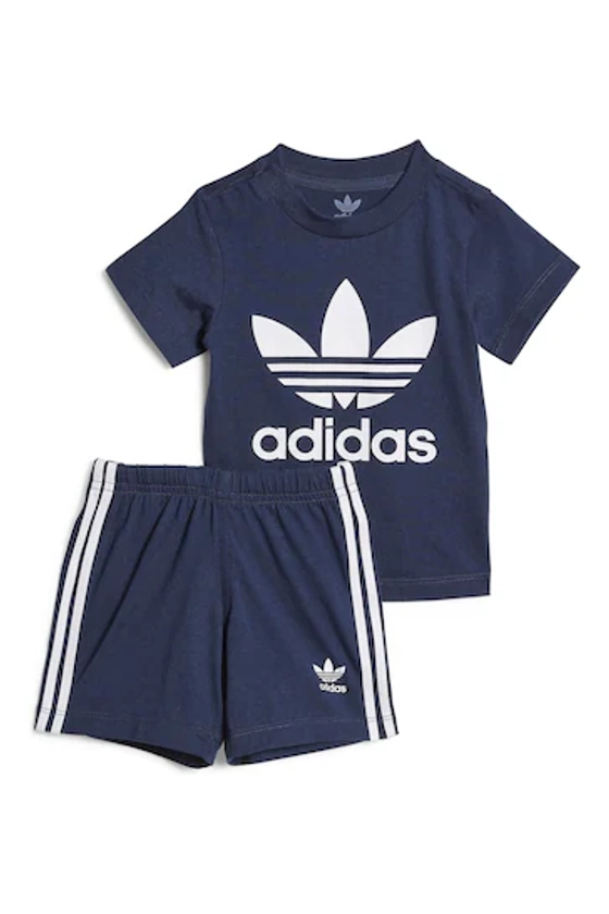 Buy adidas Originals Infant Trefoil T-Shirt and Shorts Set from the Next UK online shop