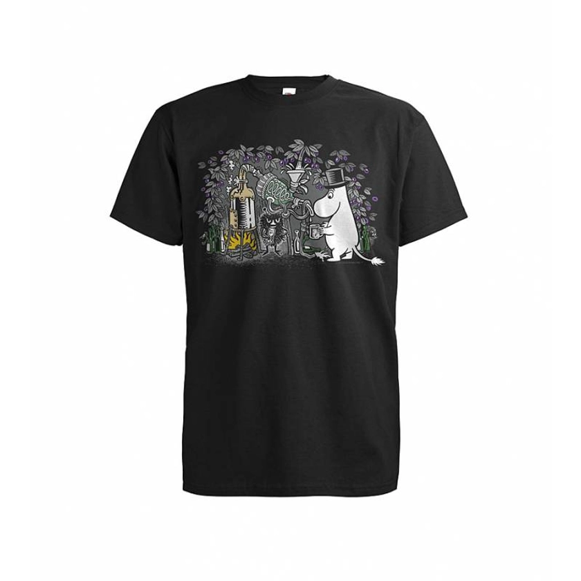 Mumin T-shirt - Muminpappa & Stinky - Dynamit (Vuxenstorlekar) - Nellispresenter