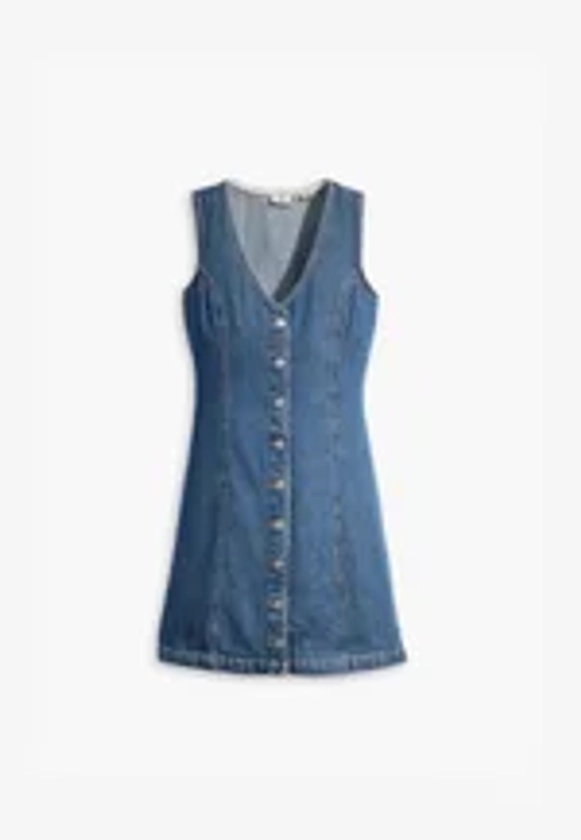 THORA MINI DRESS - Robe en jean - blue denim