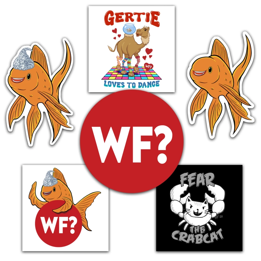 TWF STICKER PACK!!! All Six for a great price!