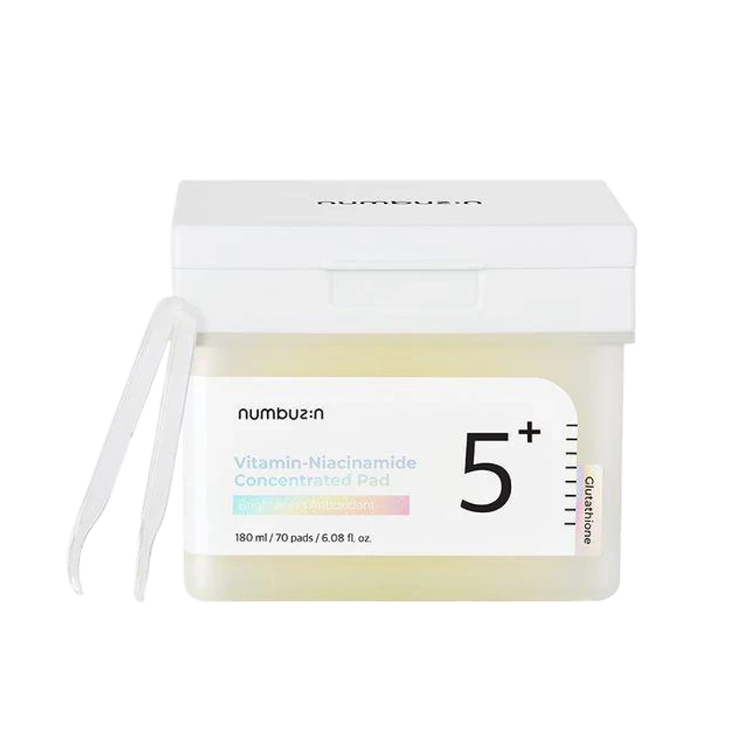 [Numbuzin] No.5 Vitamin-Niacinamide Concentrated Pad 70Pads 180ml