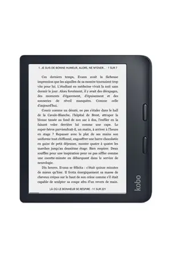 Kobo Liseuse numerique kobo by fnac libra 2 écran 7'' 32 go noir - reconditionne a Liseuse eBook