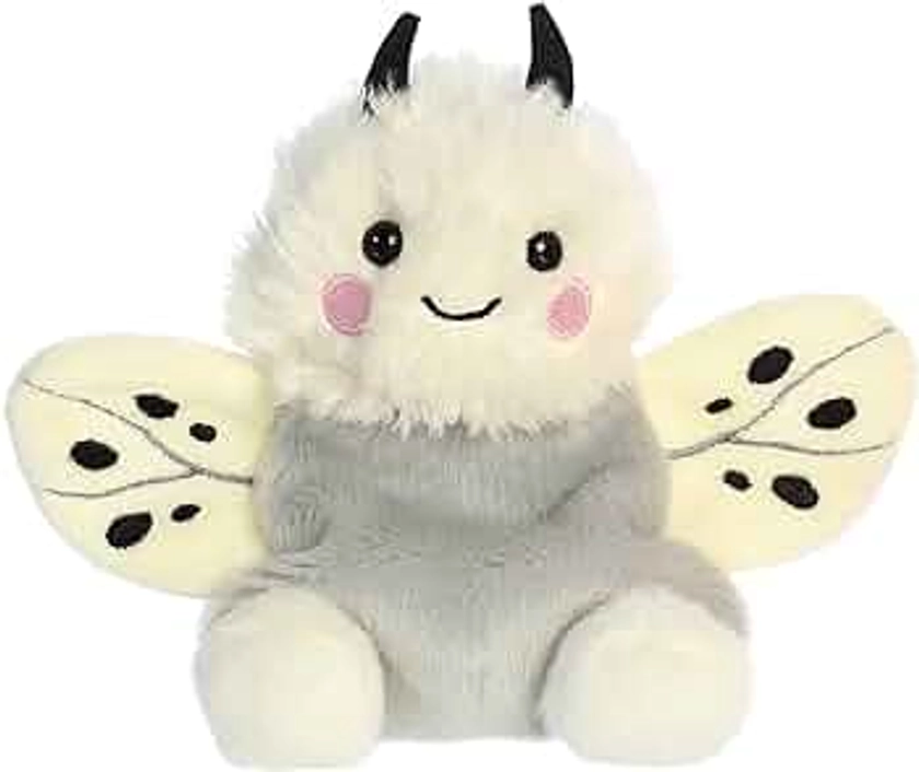 Aurora® Adorable Palm Pals™ Astra Moth™ Stuffed Animal - Pocket-Sized Play - Collectable Fun - White 5 Inches