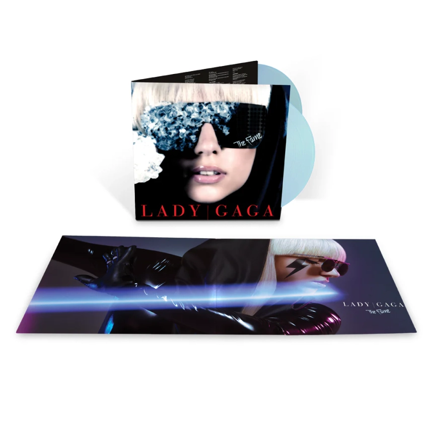 Lady Gaga - The Fame - Double Vinyle bleu clair translucide - VinylCollector Official FR