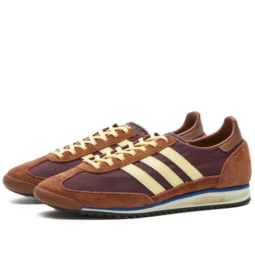 Adidas SL 72 Maroon, Almost Yellow & Preloved Brown | END.