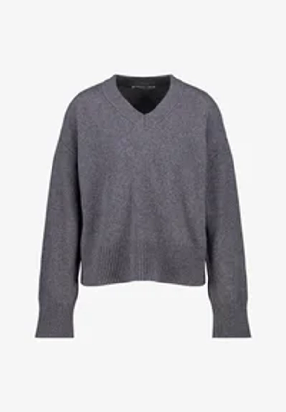 America Today KIONA - Pullover - dark grey melange/gris chiné - ZALANDO.FR