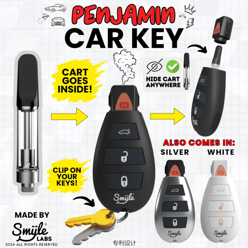 Car Key Penjamin by Smyle™ Labs