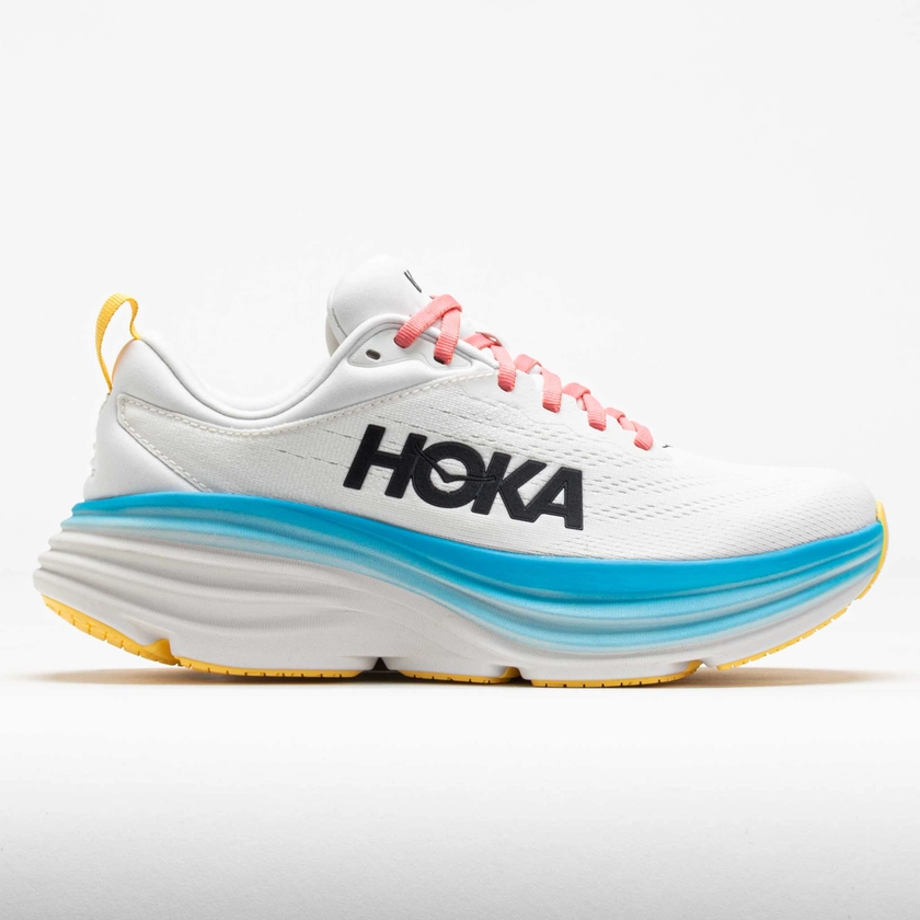 HOKA Bondi 8 Women's Blanc de Blanc/Swim Day