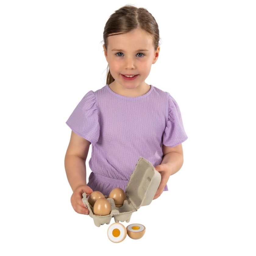 Kitchen Corner Wooden Eggs | Smyths Toys UK