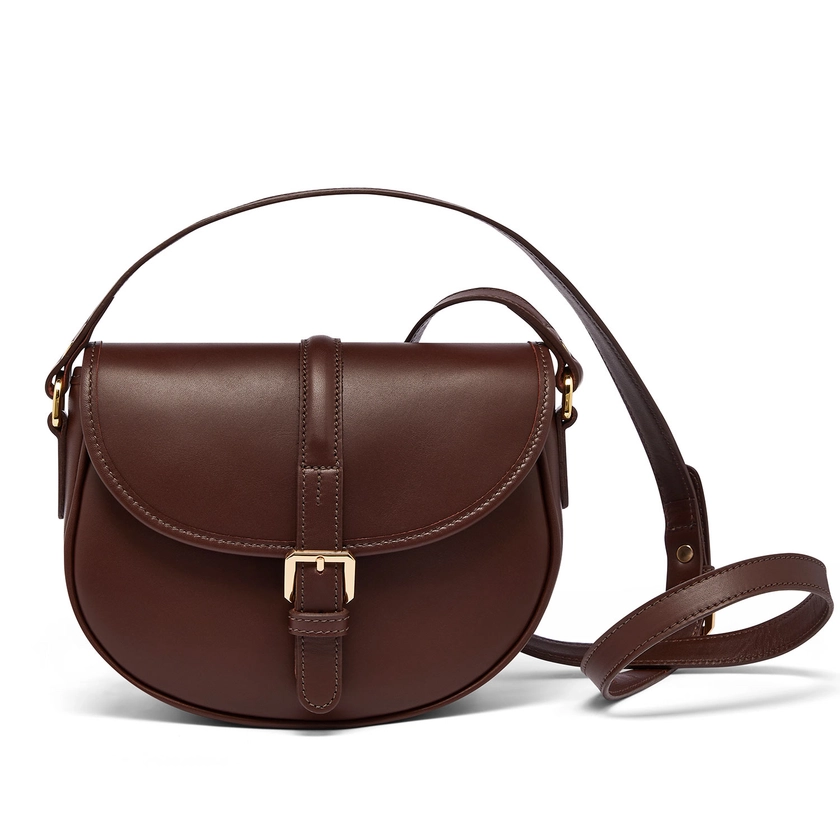 Cardington Leather Crossbody bag | Made in England by Tusting