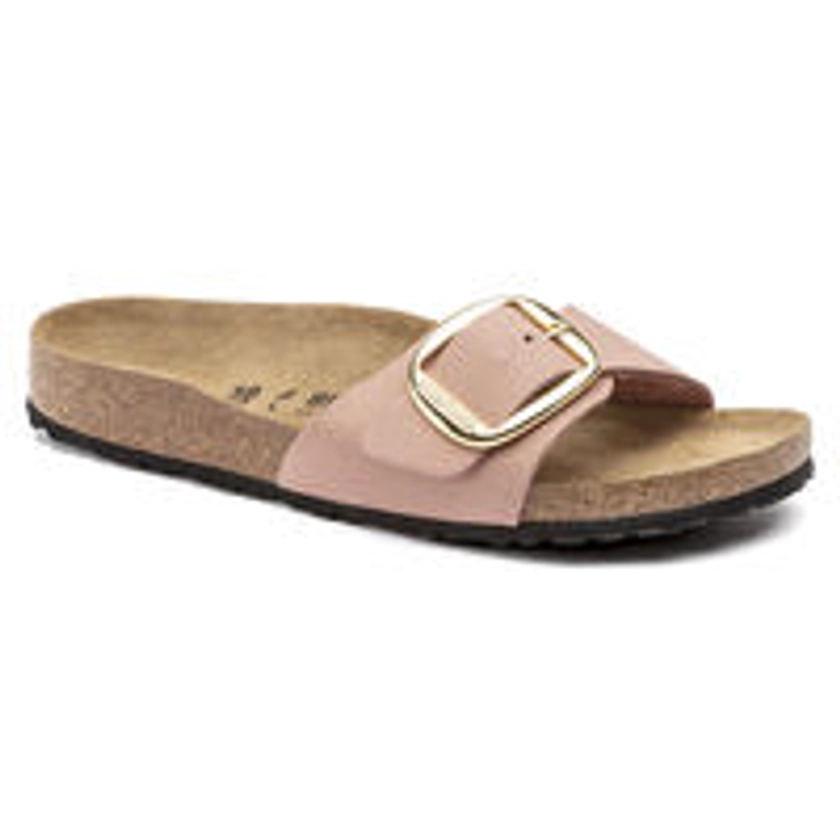 Madrid Big Buckle Nubuck Leather Old Rose | BIRKENSTOCK