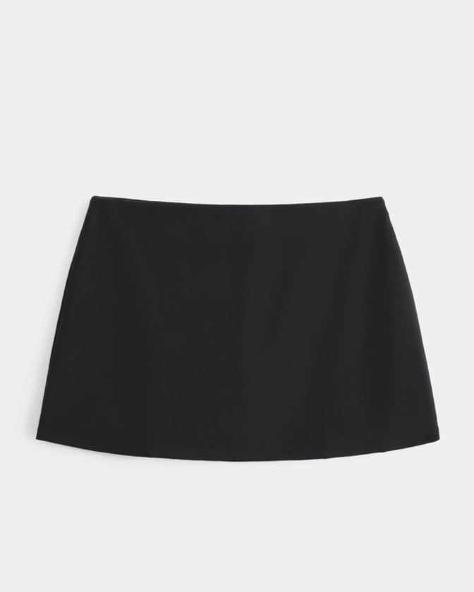 Women's Mid-Rise Ponte Mini Skort | Women's Bottoms | HollisterCo.com