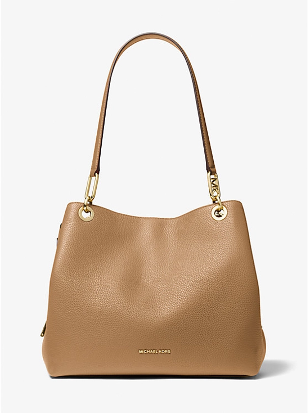 Grand cabas Kensington en cuir grainé