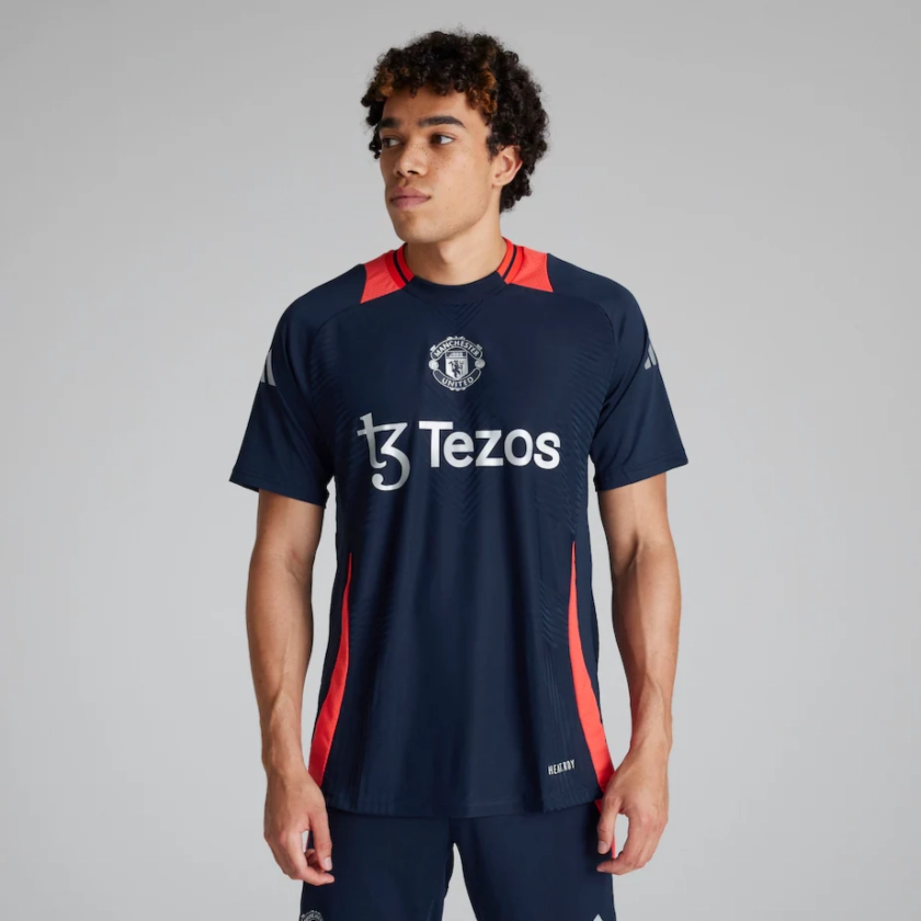 Manchester United Tiro 24 Pro Training Jersey Navy