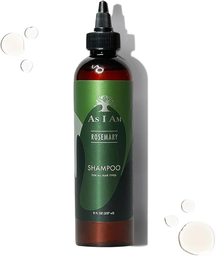 As I Am Rosemary Shampoo - 8 Oz - with Melatonin & Ceramide