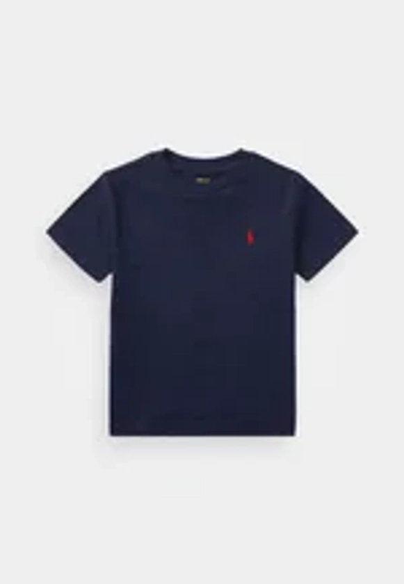 COTTON JERSEY CREWNECK TEE - T-shirt basic - cruise navy