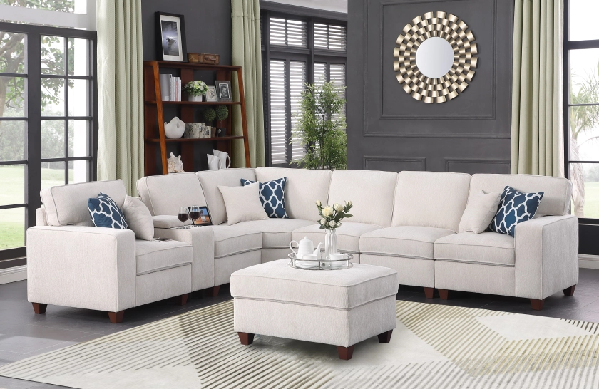 Naomi Piece Upholstered Sectional