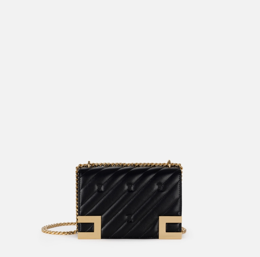 Medium quilted bag with shoulder strap | Elisabetta Franchi