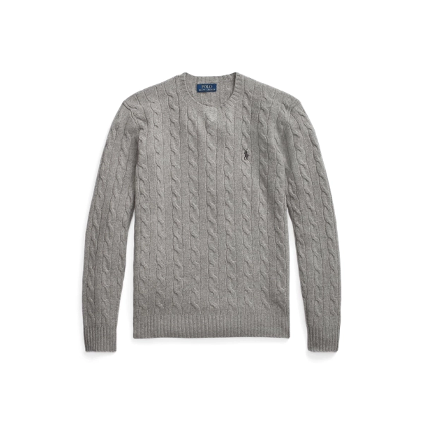 Pull torsadé en laine et cachemire pour homme | Ralph Lauren® FR