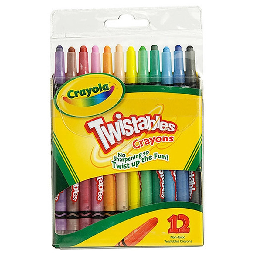 Crayola Twistable Crayons 12 Pack | The Entertainer