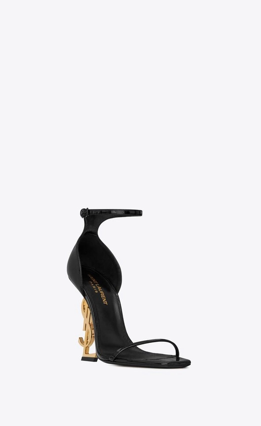 OPYUM Sandals in patent leather | Saint Laurent | YSL.com