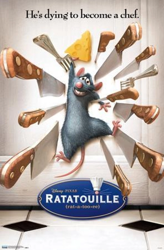 Disney Pixar Ratatouille - One Sheet