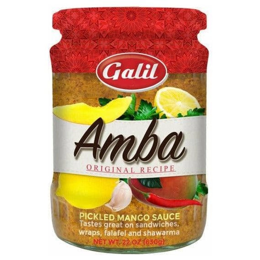 Pickled Mango Sauce | Amba | 22 oz | Galil