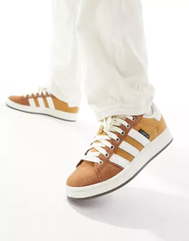 adidas Originals Campus 00s trainers in brown and off white | ASOS