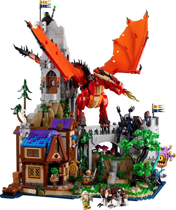 Dungeons & Dragons: Red Dragon's Tale 21348 | Ideas | Buy online at the Official LEGO® Shop US 