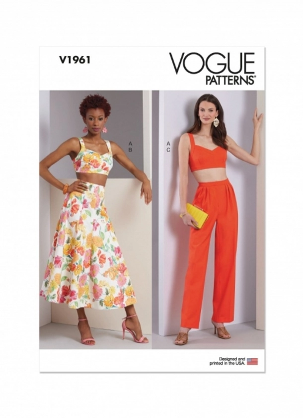 Vogue Paper Sewing Pattern 1961 | 1424878 | Minerva