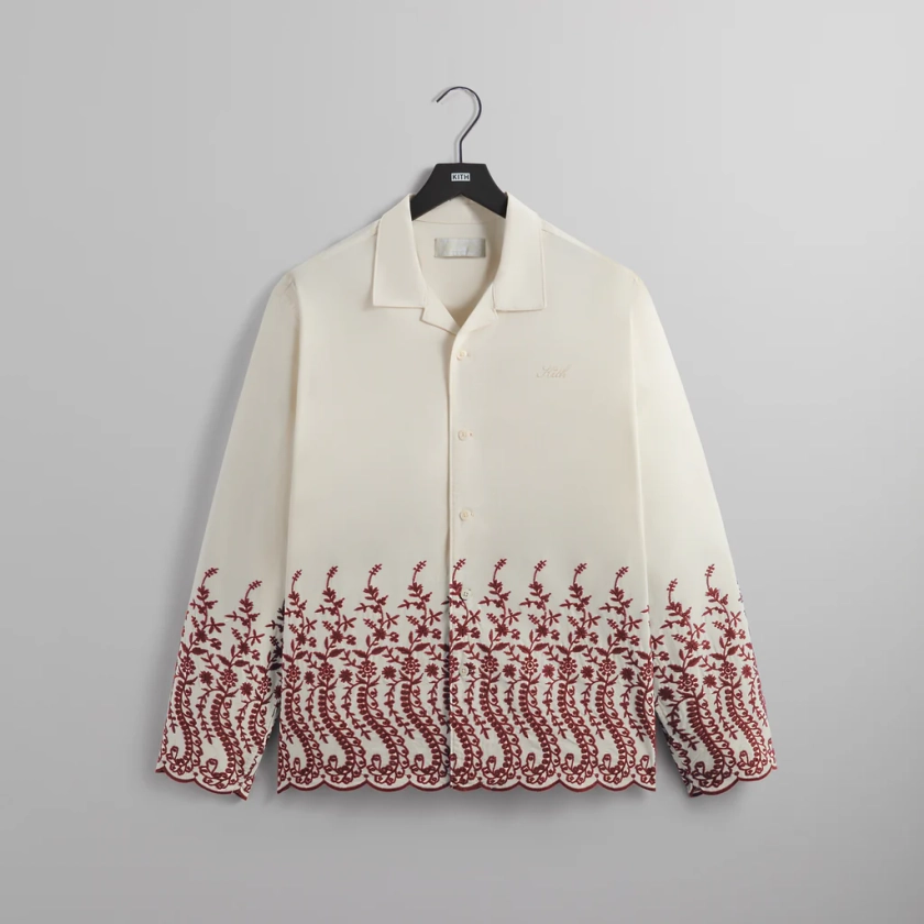 Kith Adonis Camp Collar Shirt - Fever