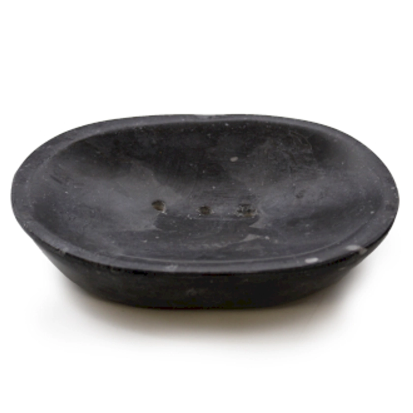 Wholesale Classic Oval Black Marble Soap Dish - AWGifts Europe - Giftware and Aromatherapy Supplier