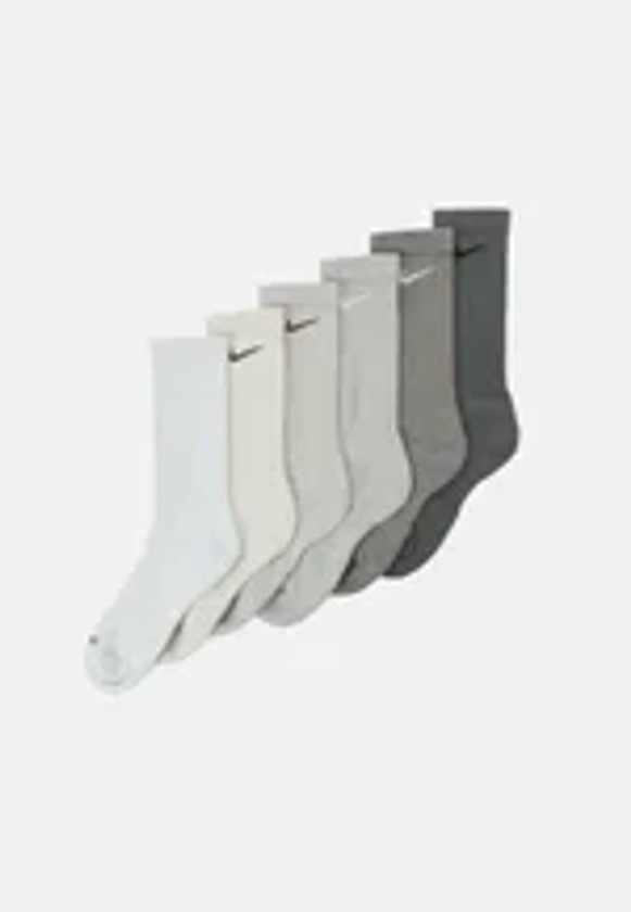 EVERYDAY PLUS CUSH CREW UNISEX 6 PACK - Chaussettes de sport - iron grey/flat pewter/light iron ore/light smoke grey/light bone/photon dust