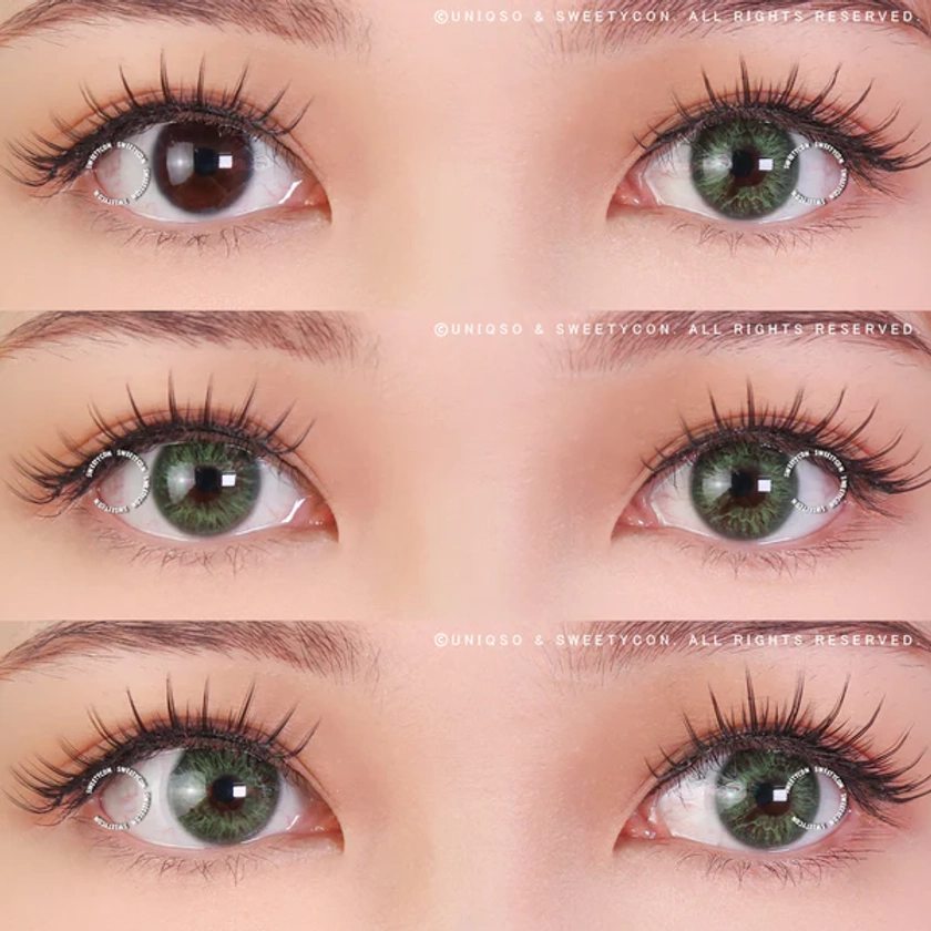 Sweety Momoco Encounter Green | Colored Contacts