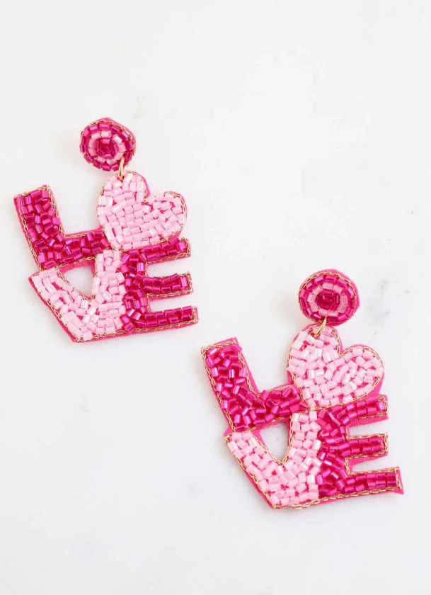 Love is in the Air Earring PINK