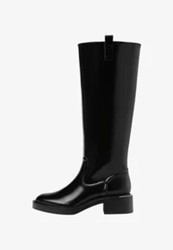 EQUESTRIAN-STYLE - Bottes à plateau - black