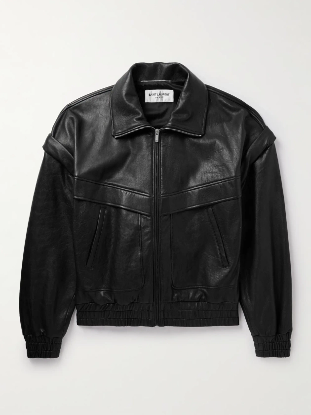 SAINT LAURENT Leather Jacket for Men | MR PORTER