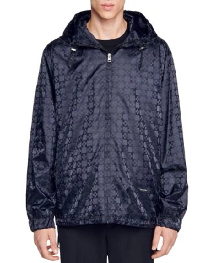 Sandro Surf Hooded Windbreaker Jacket | Bloomingdale's Sandro 