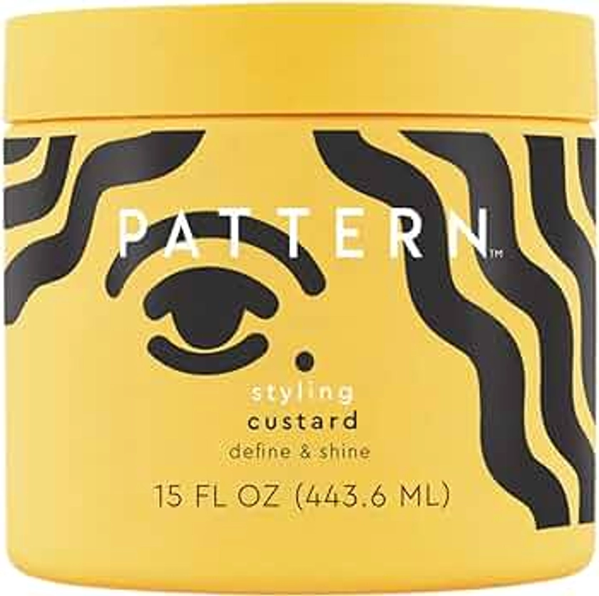 PATTERN Beauty by Tracee Ellis Ross Styling Custard, 15 Fl Oz, Best for Curlies, Coilies and Tight-Textured Hair, 3a-4c