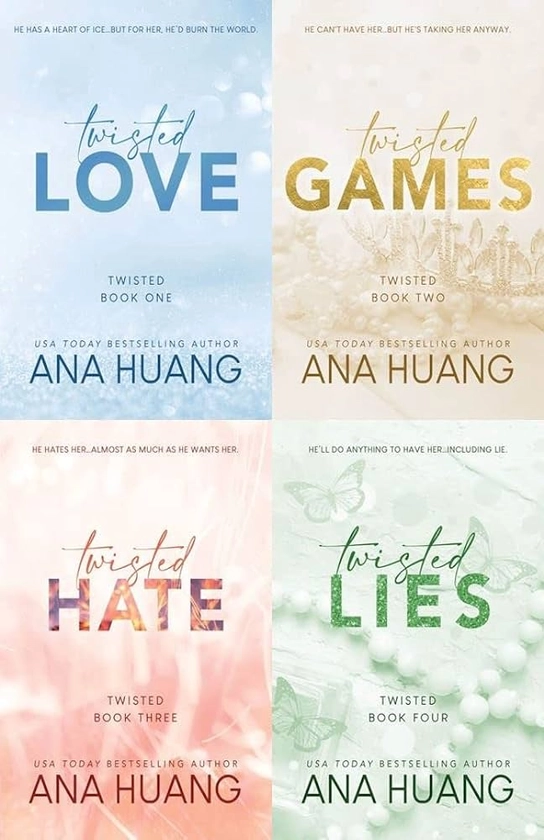 Twisted Series Ana Huang All Books Set