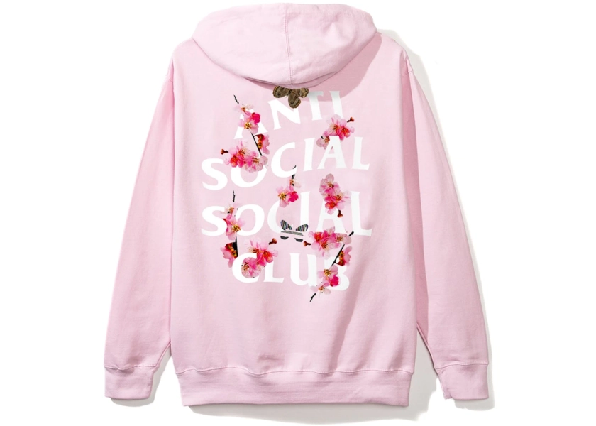 Anti Social Social Club Kkoch Hoodie Pink