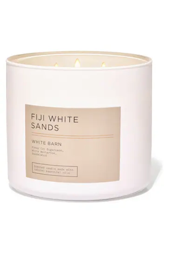 Bath & Body Works Fiji White Sands 3-Wick Candle 14.5 oz / 411 g
