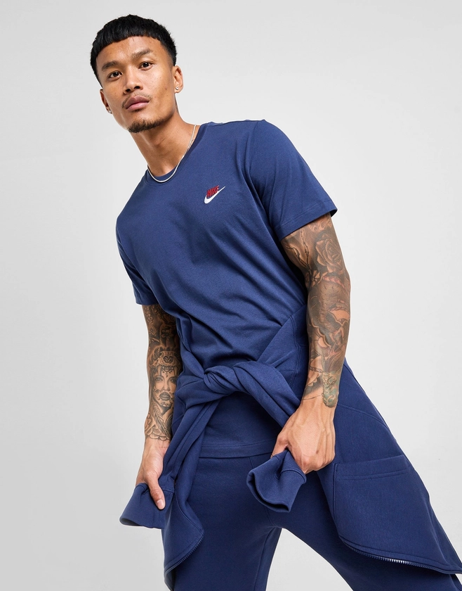 Blue Nike Core T-Shirt | JD Sports UK 