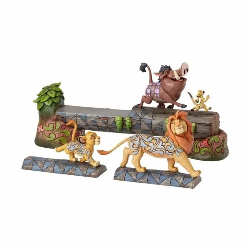 Figurine - DISNEY INTERACTIVE STUDIOS - Simba, Timon et Pumbaa - Bébé - Intérieur - Evolutive