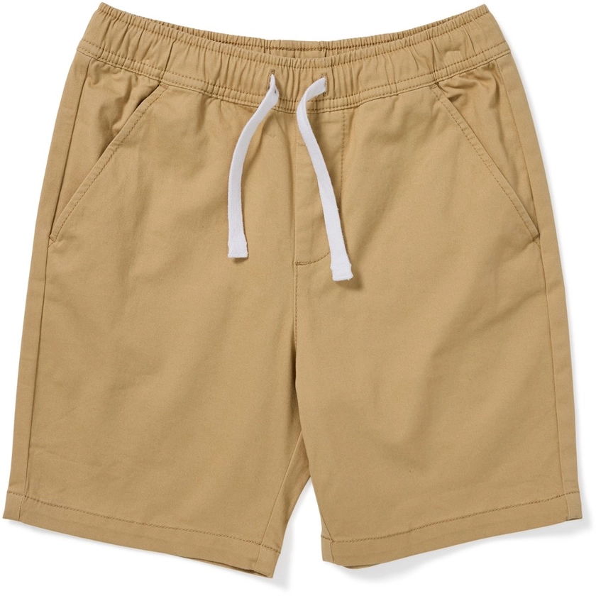 K-D Boys Drill Shorts - Beige | BIG W