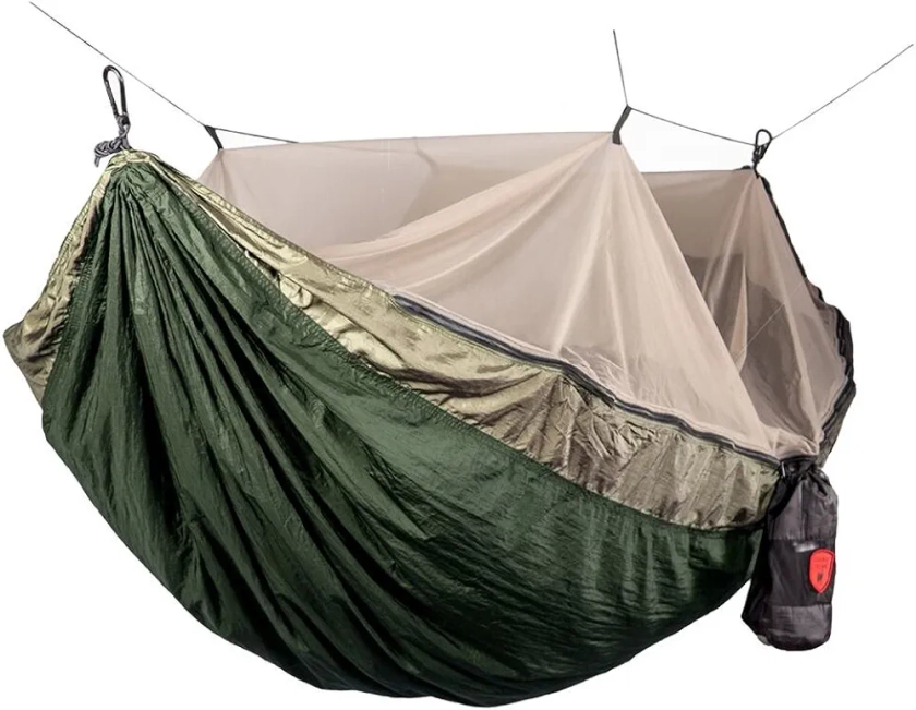 Grand Trunk Skeeter Beeter Pro Mosquito Hammock: Portable Bug Prevention Hammock with Carabiners and Hanging Kit - Perfect for Outdoor Adventures, Backpacking, and Camping Trips